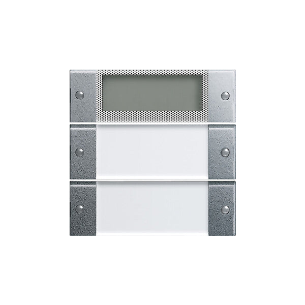 Gira Wippenset 2-fach alu 214226